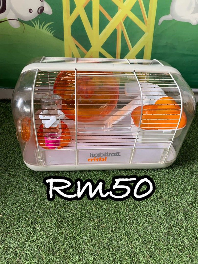 Cristal hotsell hamster cage