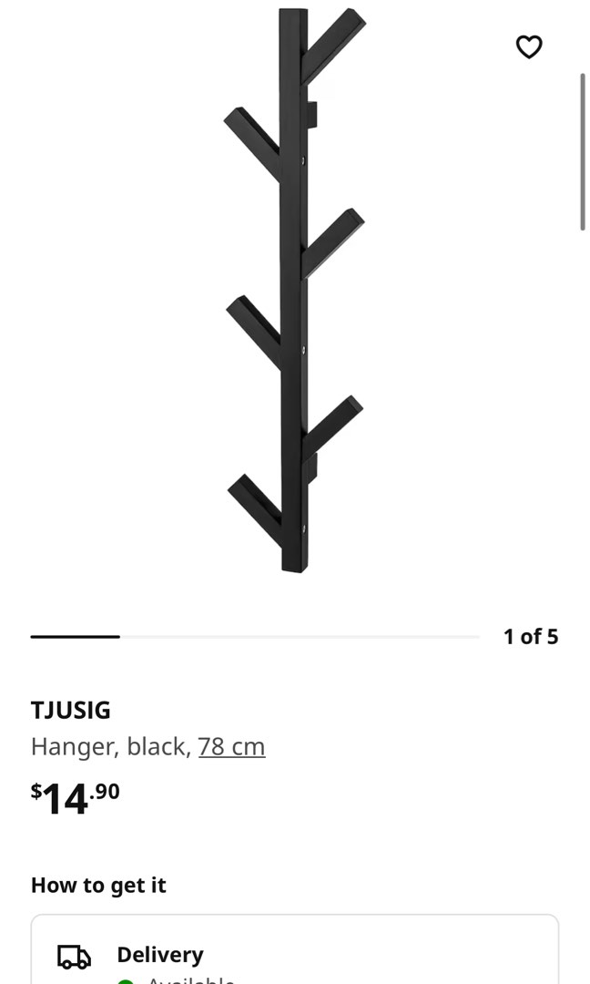 ORIGINAL IKEA TJUSIG Furniture & Home Living, Home