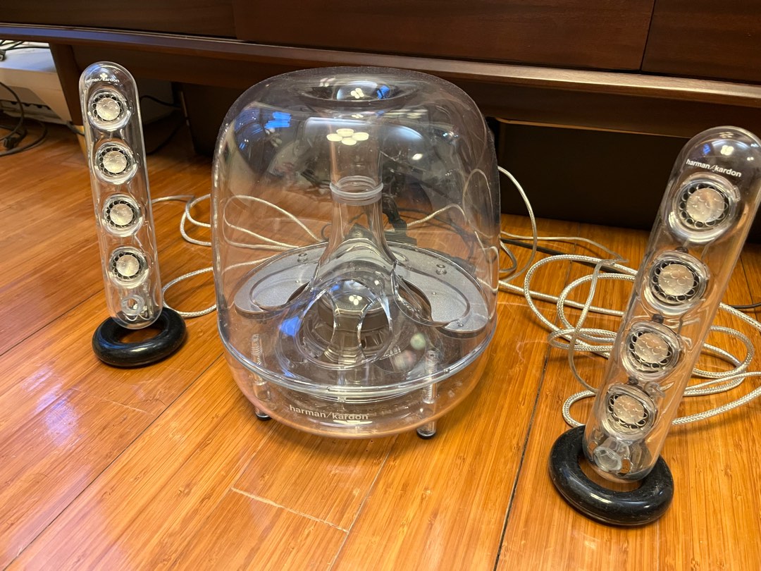 Bose Companion 20 Vs Harman Kardon Soundsticks Iii Harman Kardon SoundSticks III, 音響器材, Soundbar、揚聲器、藍牙喇叭、耳擴 - Carousell