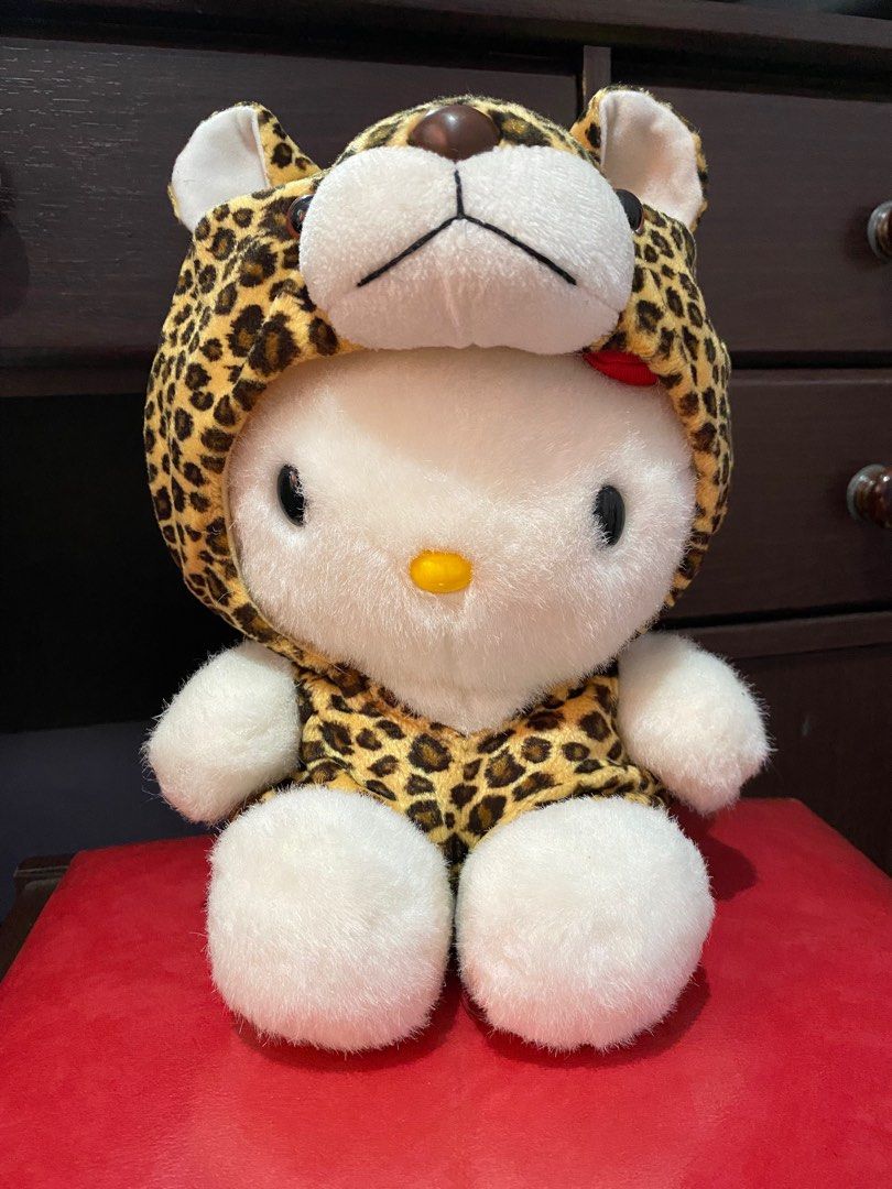 Hello kitty cheetah print, Hobbies & Toys, Toys & Games on Carousell