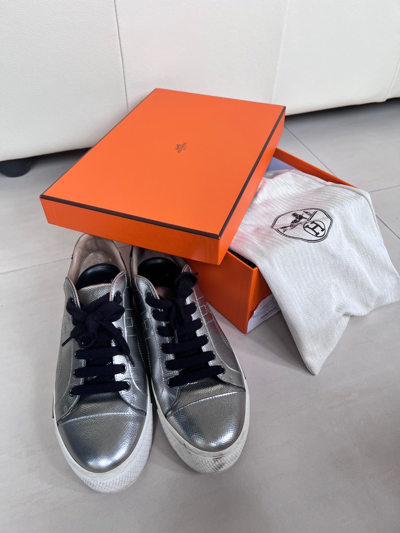 Hermes platform sneakers sales
