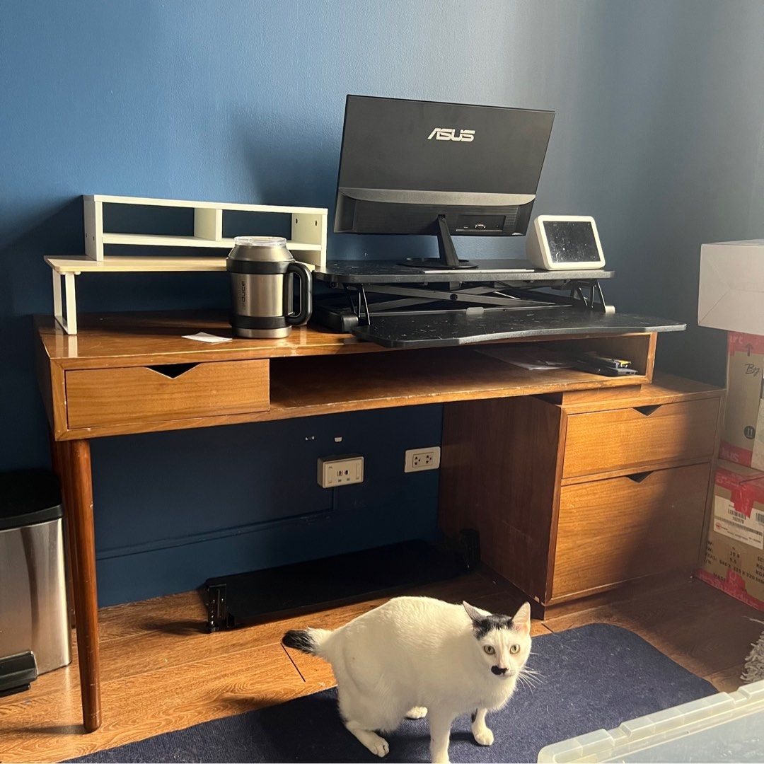 Home Computer Desk Custom Made Hardwood