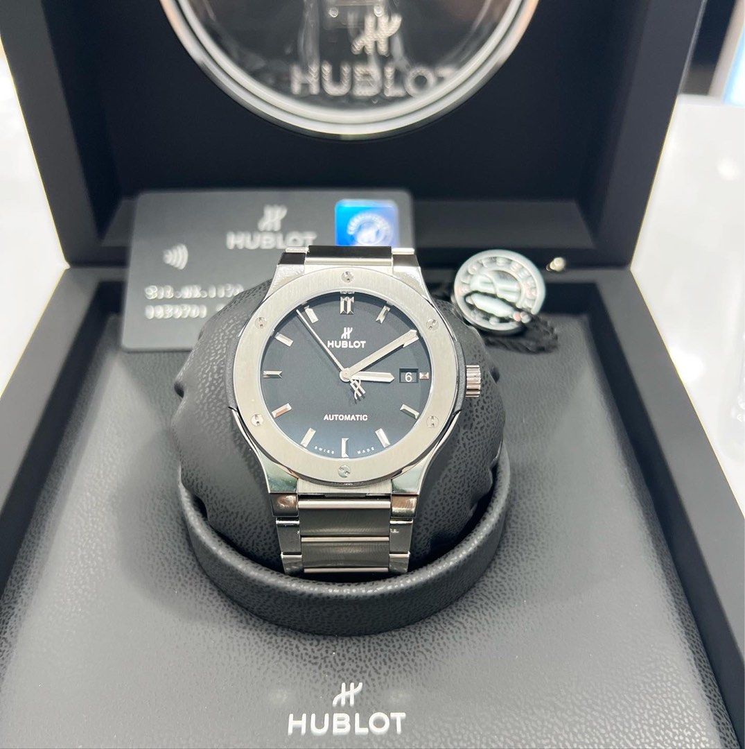 Hublot classic fusion titanium sale bracelet