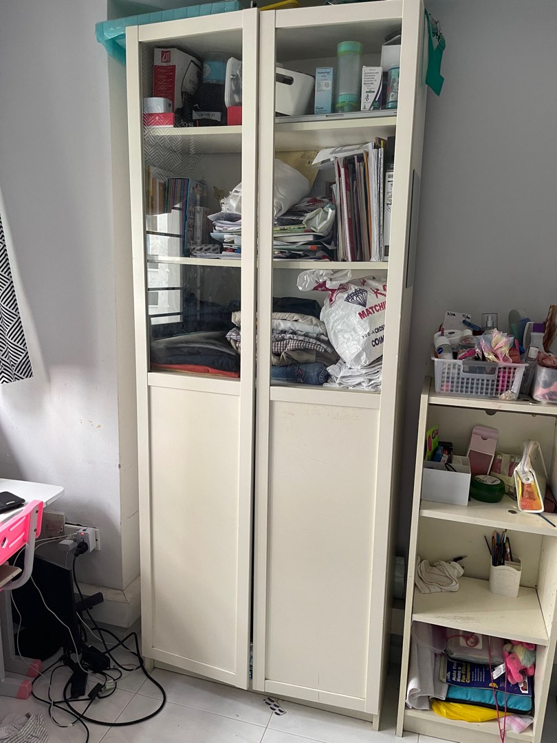 ikea cupboard, Furniture & Home Living, Furniture, Shelves,