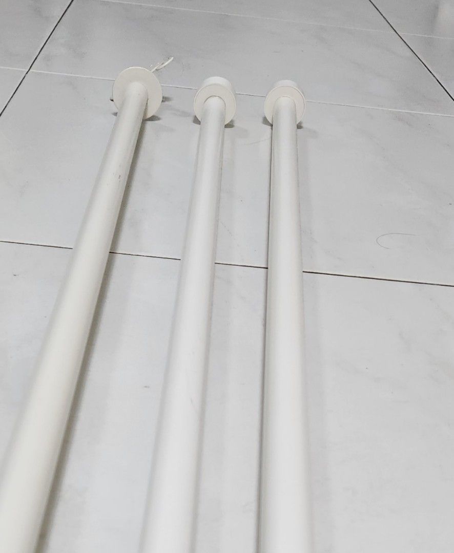 IKEA Curtain Extendable Rods Moving Out Sales!!, Furniture & Home