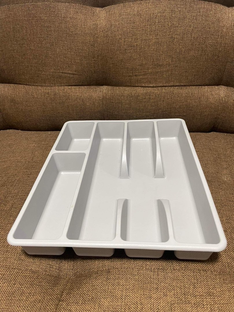 Ikea Cutlery Tray Gray, Furniture & Home Living, Home Improvement