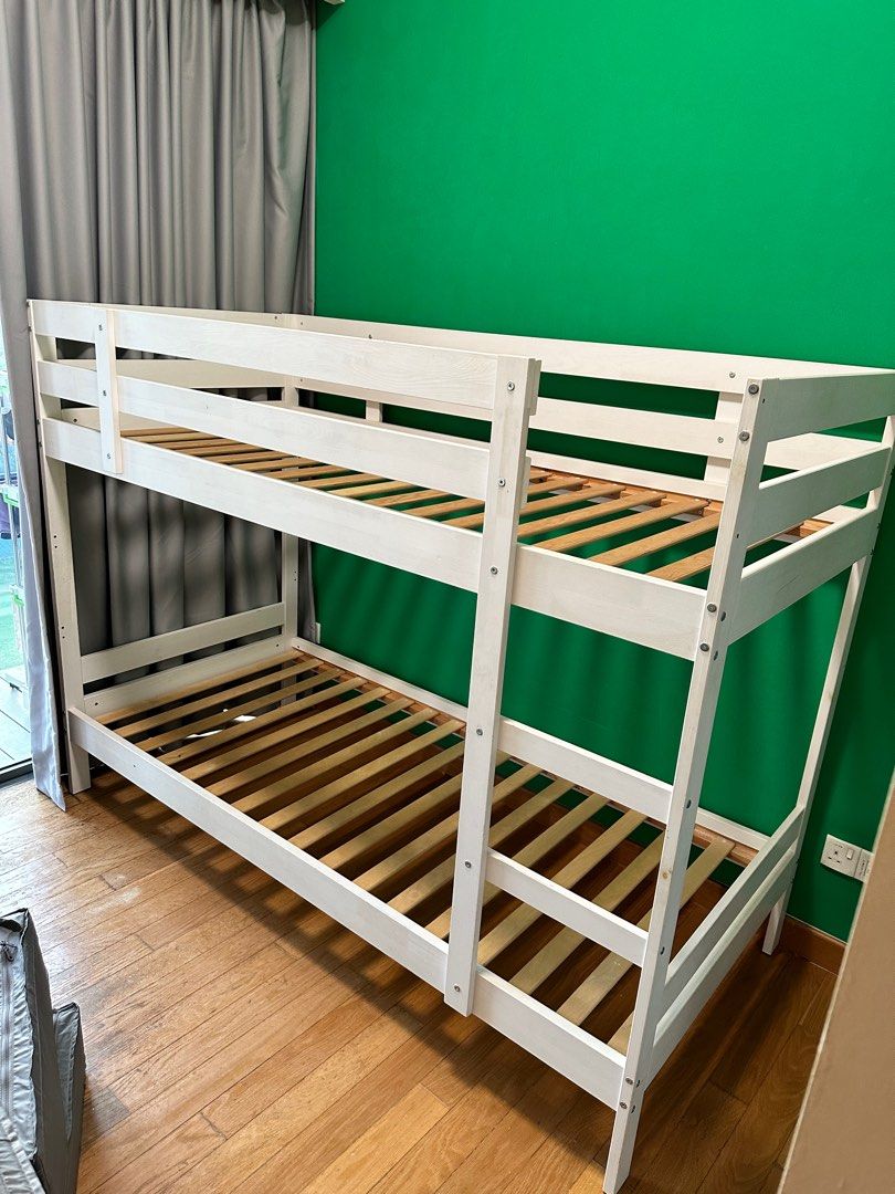 IKEA Double decker bed frame, Furniture & Home Living, Furniture, Bed