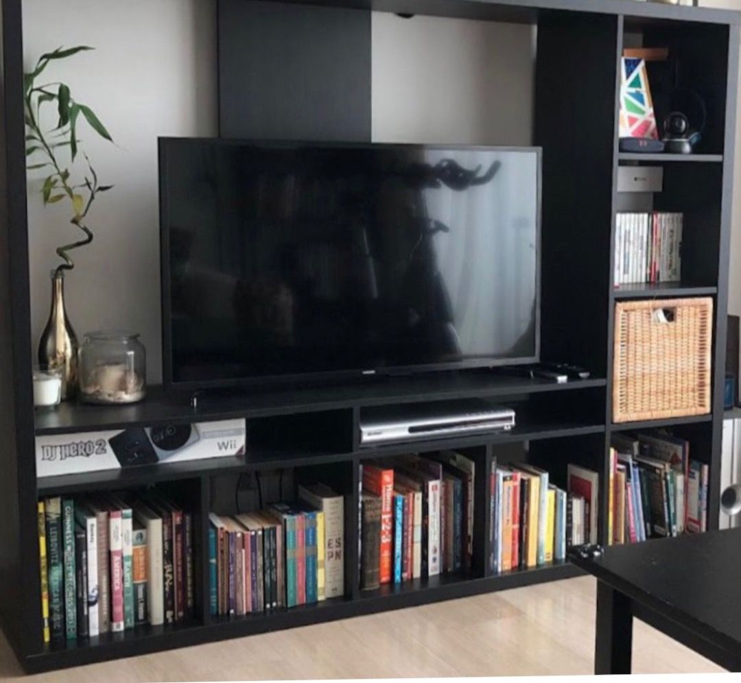 Ikea entertainment center tv shelf console, Furniture & Home Living, Furniture, TV Consoles on