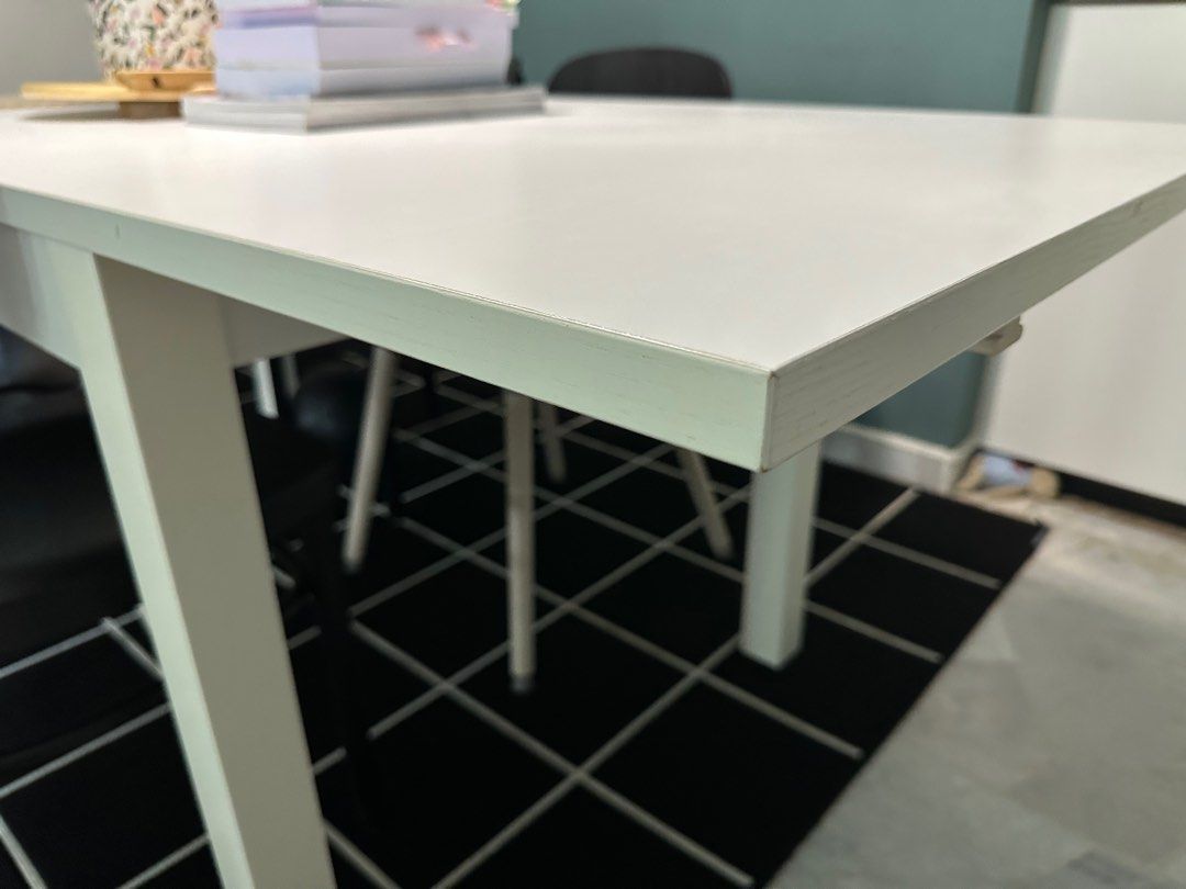 IKEA Laneberg Extendable Dining Table, Furniture & Home Living