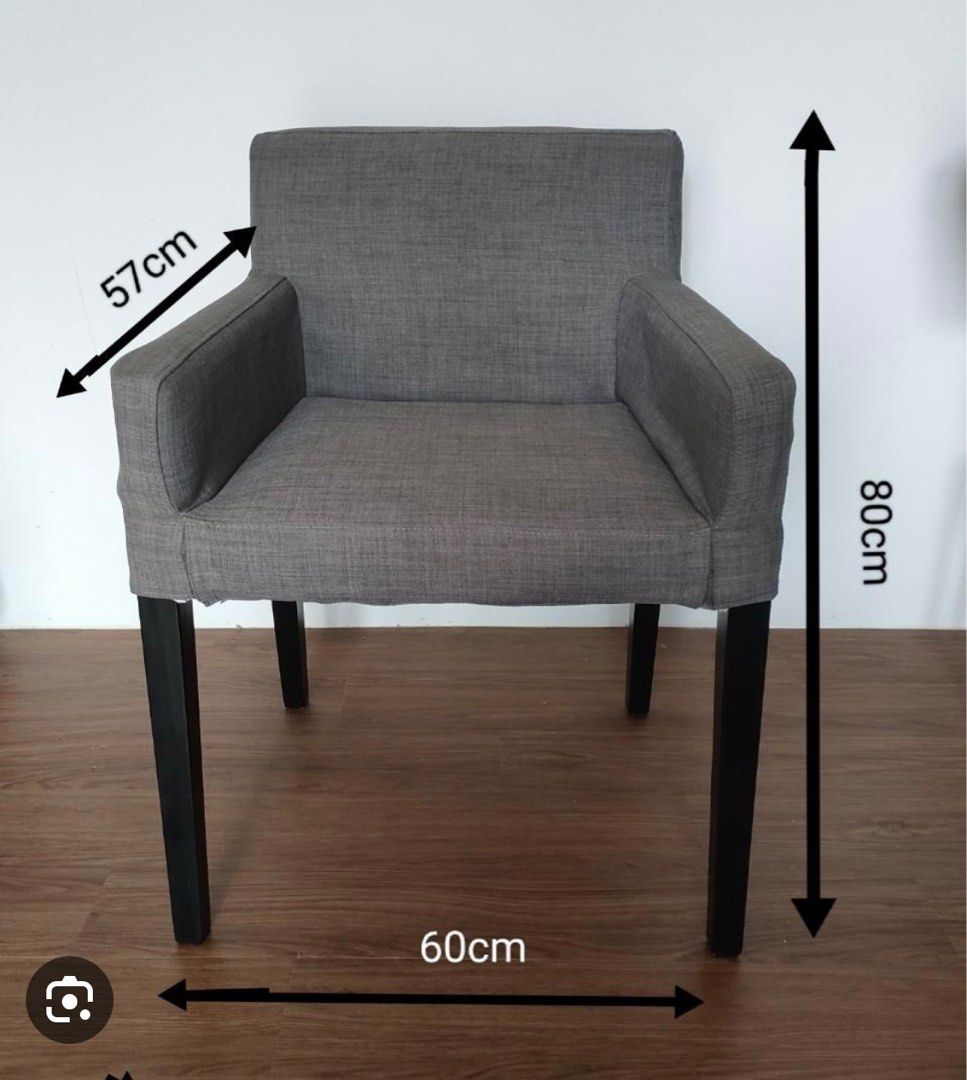 Ikea Nils Armchair in denim nego for fast deal Furniture Home