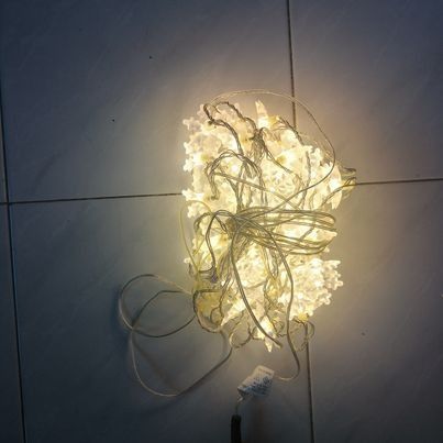 Ikea snowflake shop light