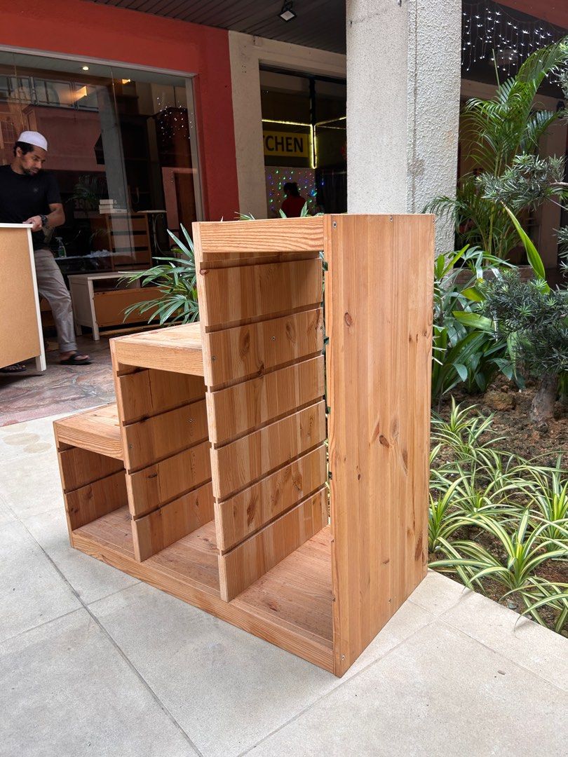 Ikea TROFAST pine wood Frame (NO BOX), Furniture & Home Living