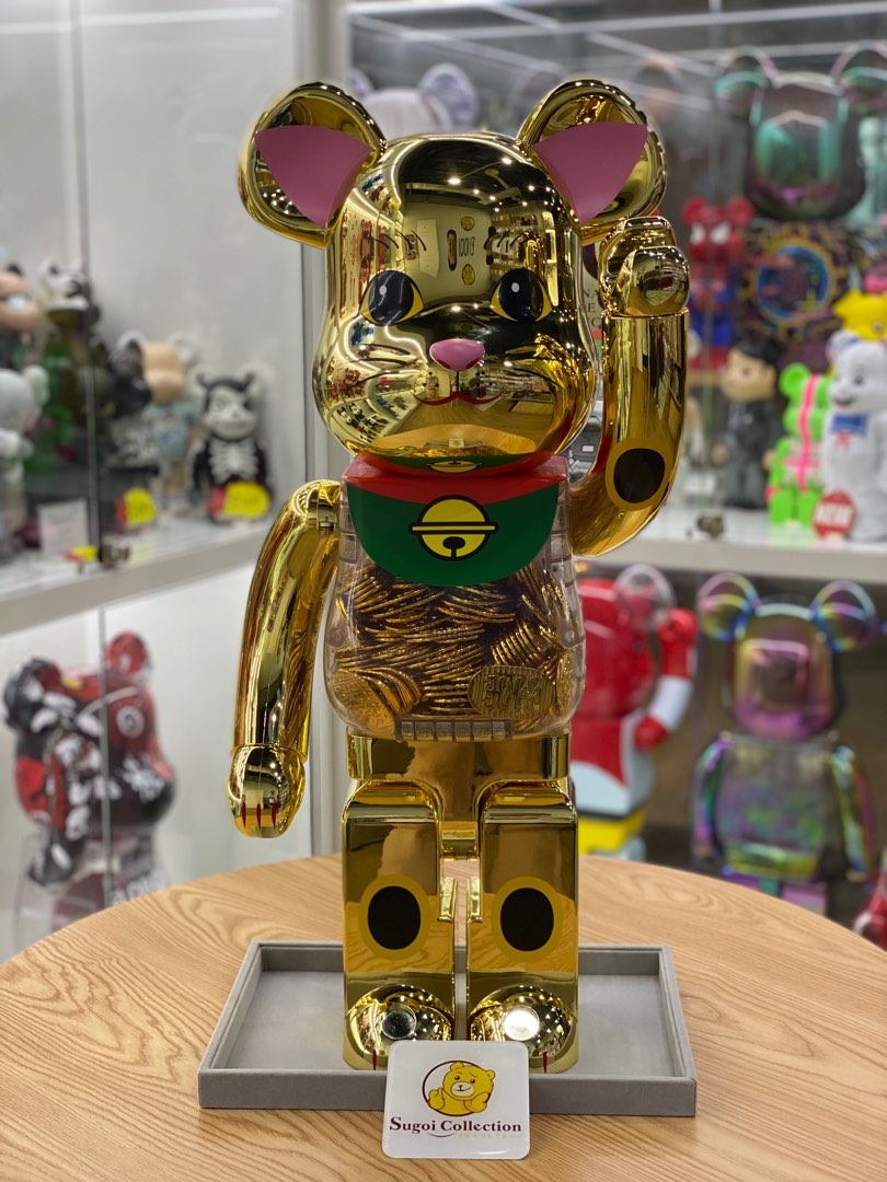 Pre-Order] BE@RBRICK x Maneki Neko “koban” 1000% 千万两 bearbrick