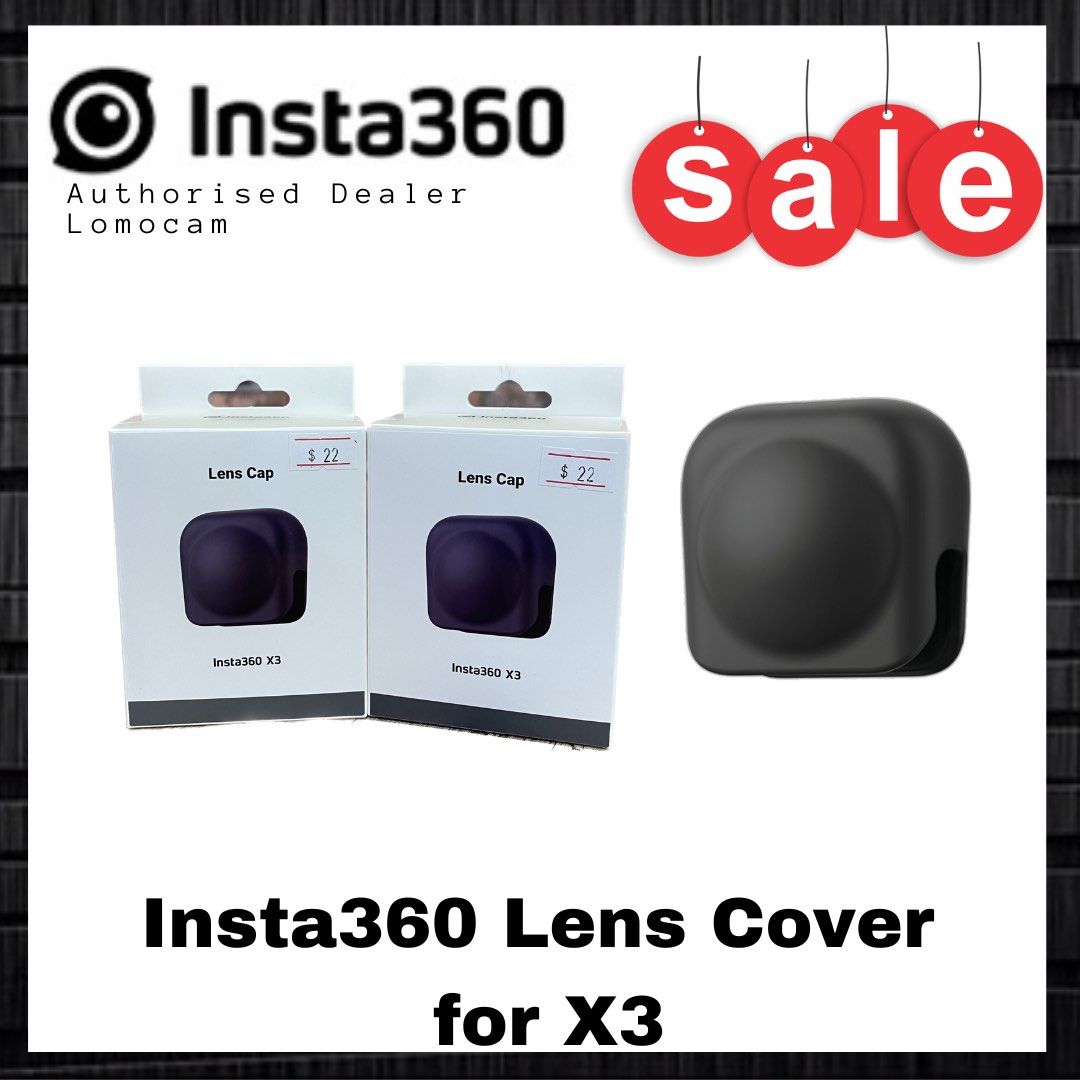 Insta360 Lens Cover for X3 Lens Cap X3, Photography, Photography
