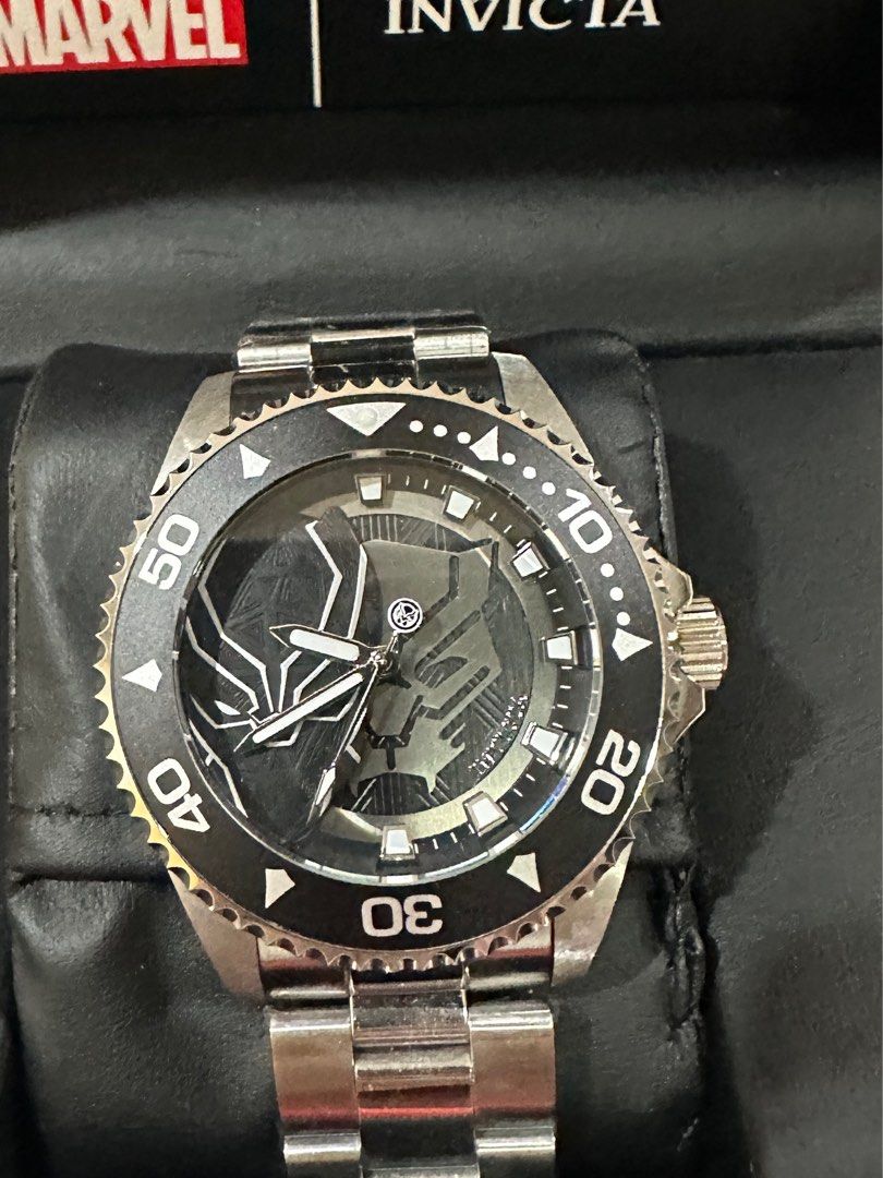 Invicta Marvel Black Panther 44mm watch Men s Fashion Watches