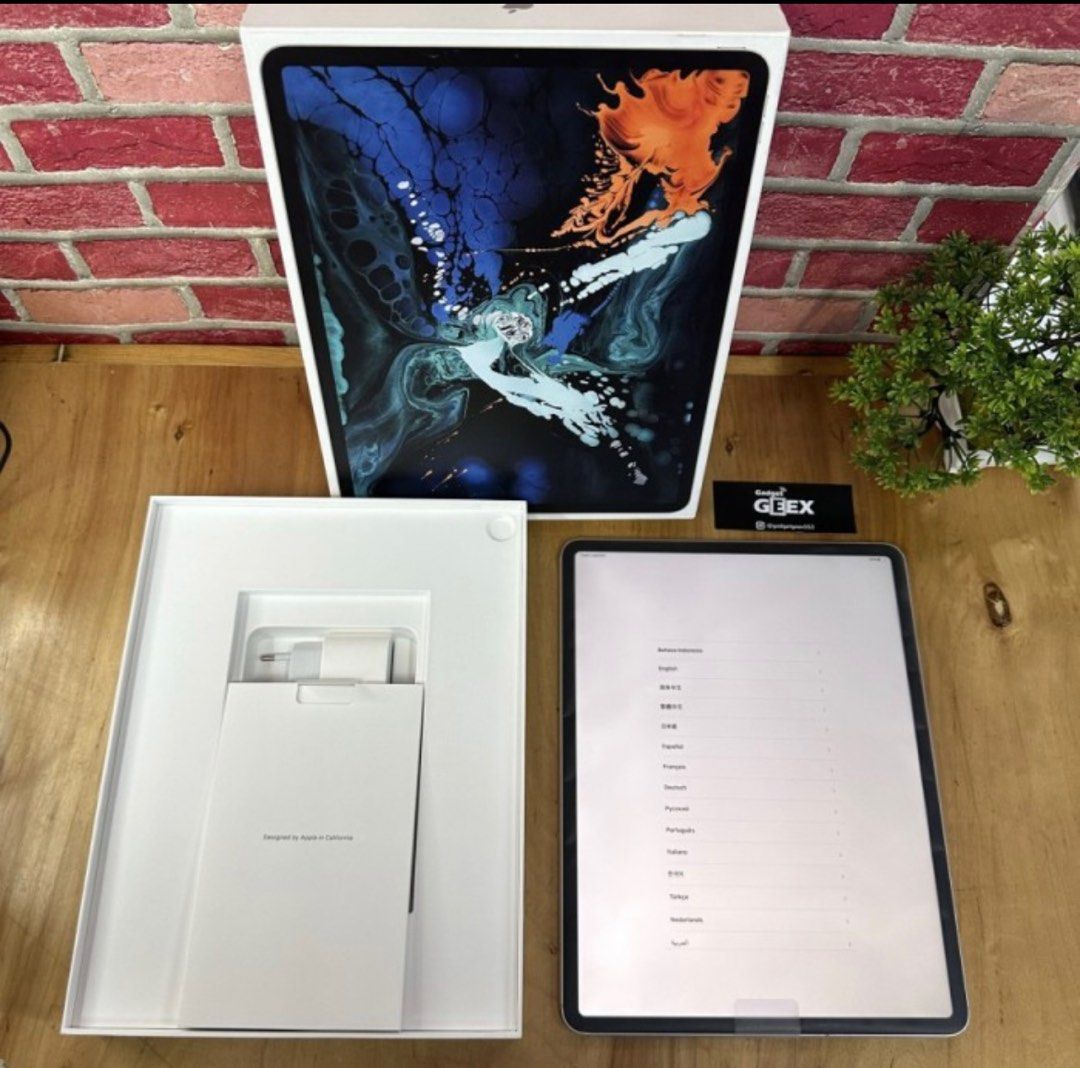 Ipad pro 2019 12,9” silver 1tb cell wifi ibox original, Telepon ...