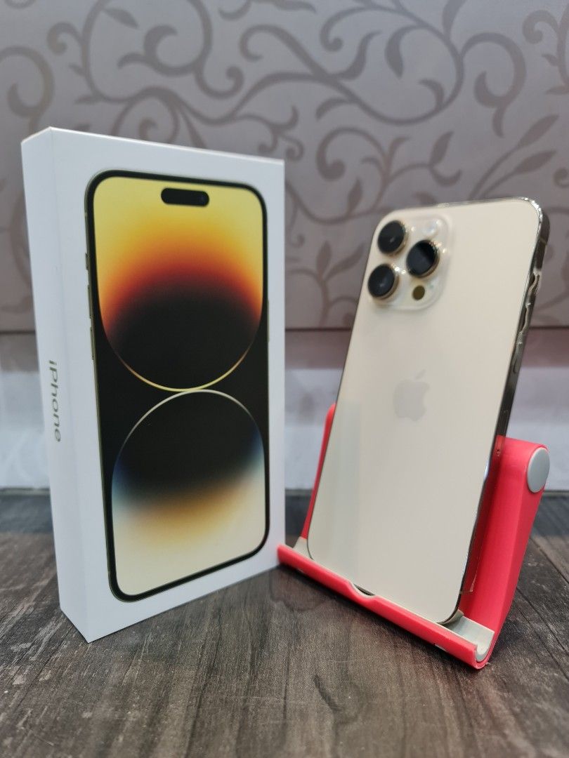 iPhone 14 Pro Max 128GB Gold, Mobile Phones & Gadgets, Mobile