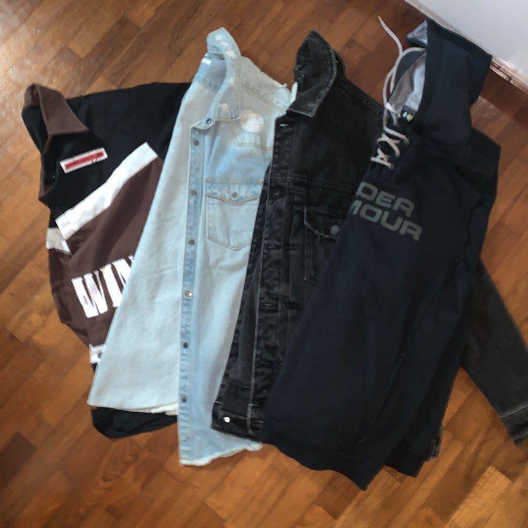 Men's fashion jackets shop for sale