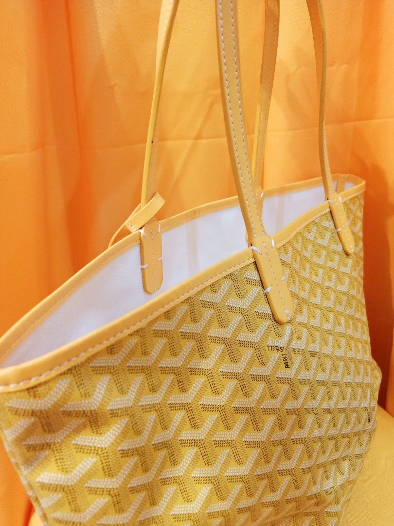 Japan Preloved Yellow Goyard Shoulder Bag, Luxury, Bags & Wallets on  Carousell