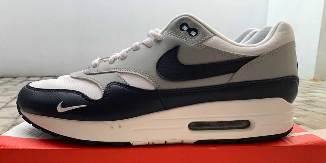 Nike Air Max 1 lv8 Obsidian, Fesyen Pria, Sepatu , Sneakers di