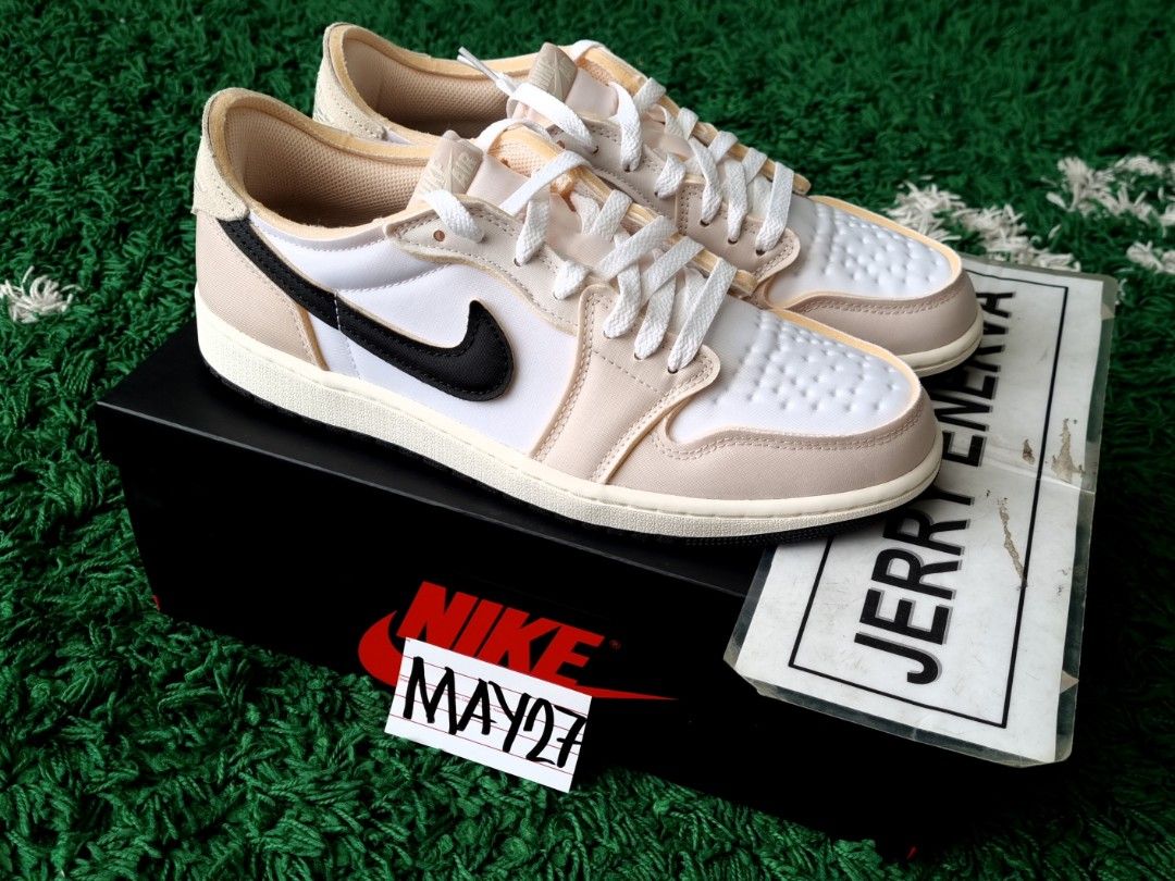Jordan 1 Low Coconut Milk, Men's Fashion, Footwear, Sneakers on Carousell