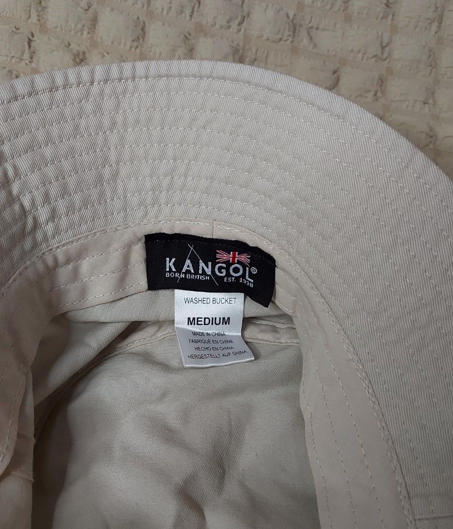 Kangol Washed Bucket Hat (Category: Caps & Hats) located in Baguio. Submitted by j_flip (Listing ID 1234197690, Image 2). Description: Size Medium.