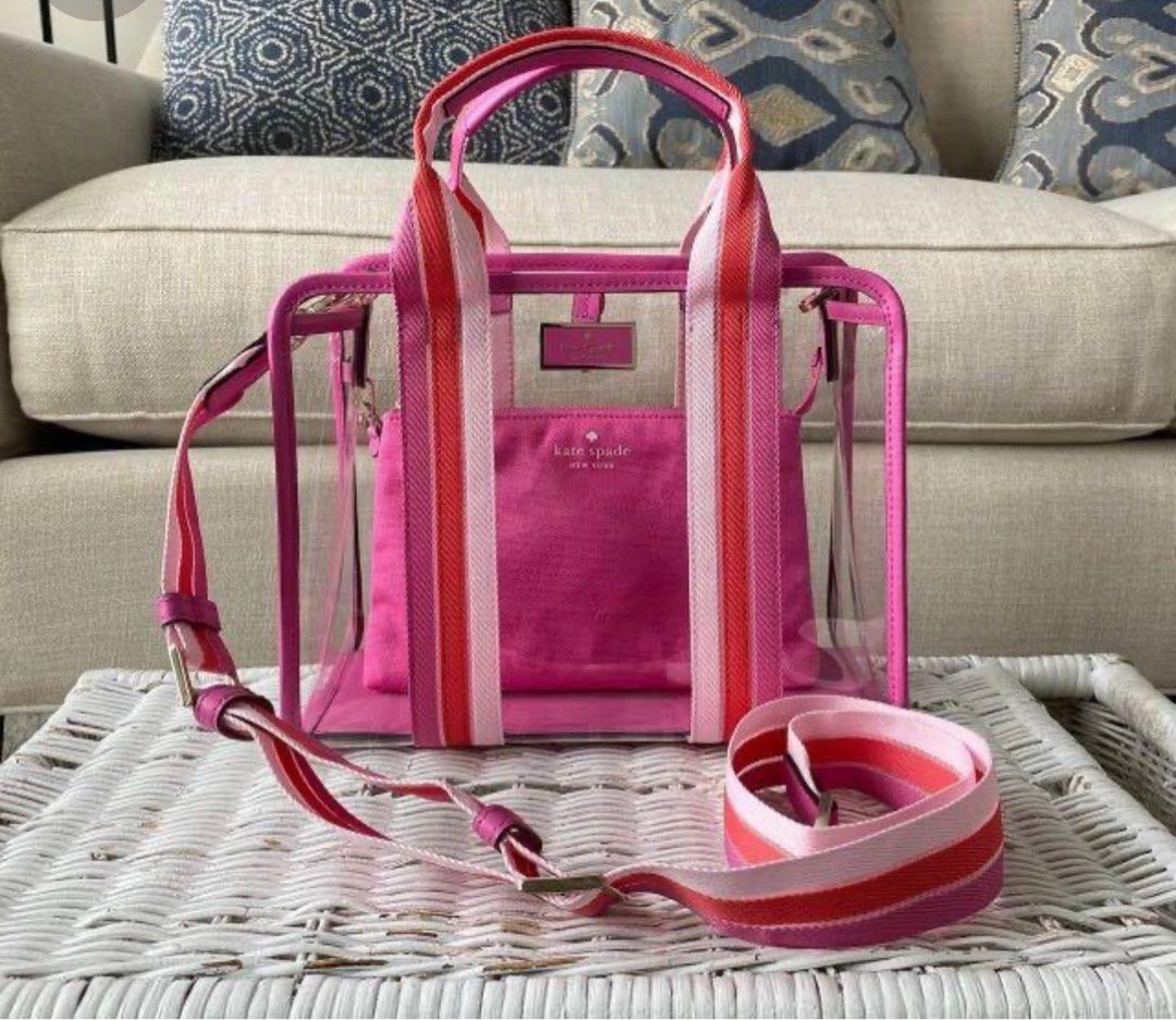 Kate spade see through shoulder bag Women s Fashion Bags Wallets Shoulder Bags on Carousell