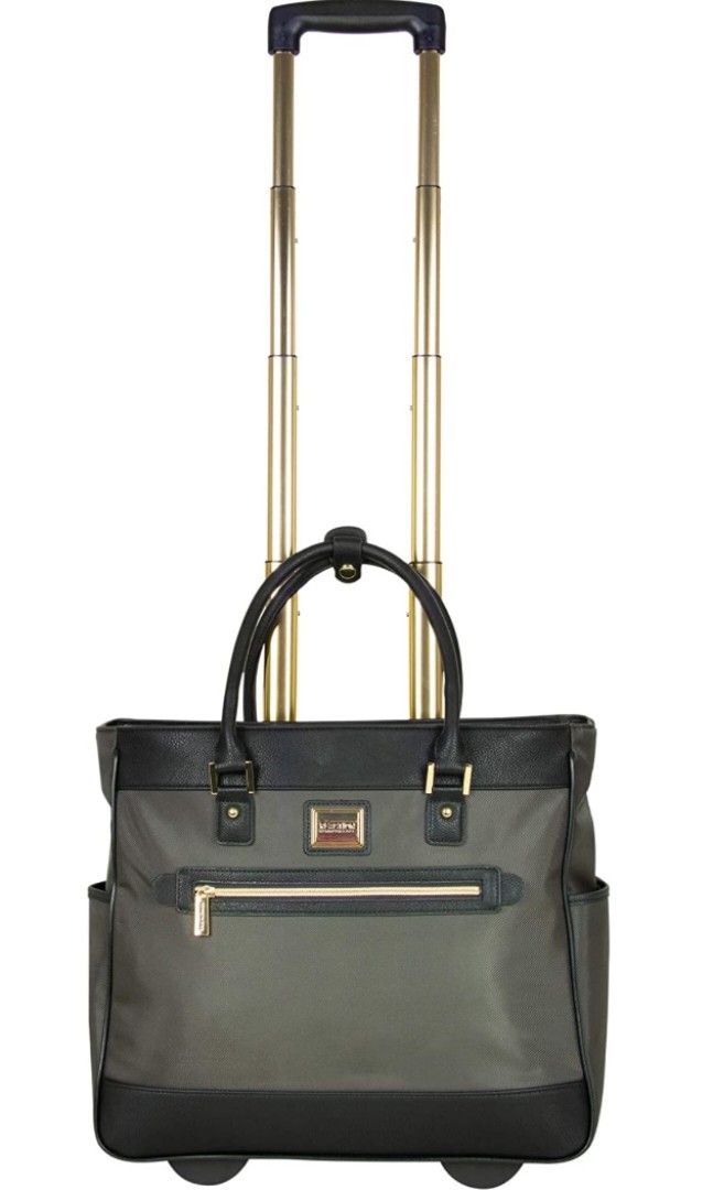 Kenneth cole rolling laptop bag outlet