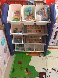 Kids Toys Storage Rack Organizer