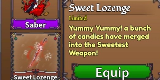 Sweet Lozenge, King Legacy Wiki