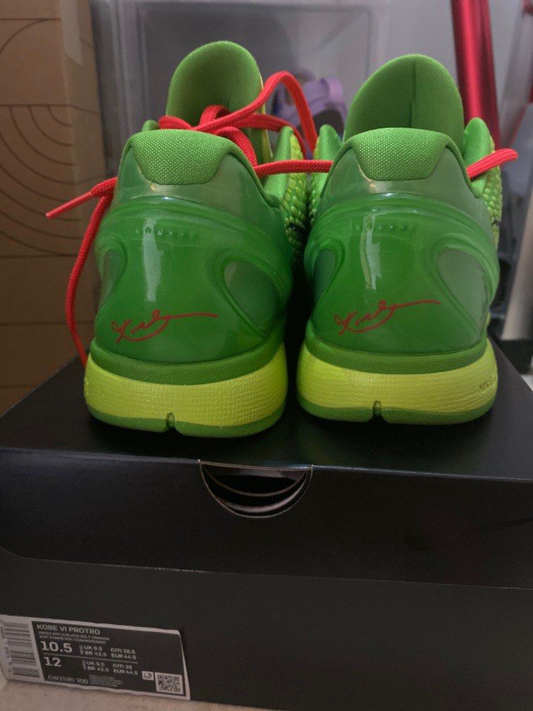 shoepalace kobe grinch