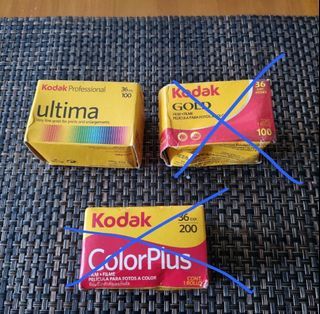 Kodak ULTIMA 100 film (expired) 35mm