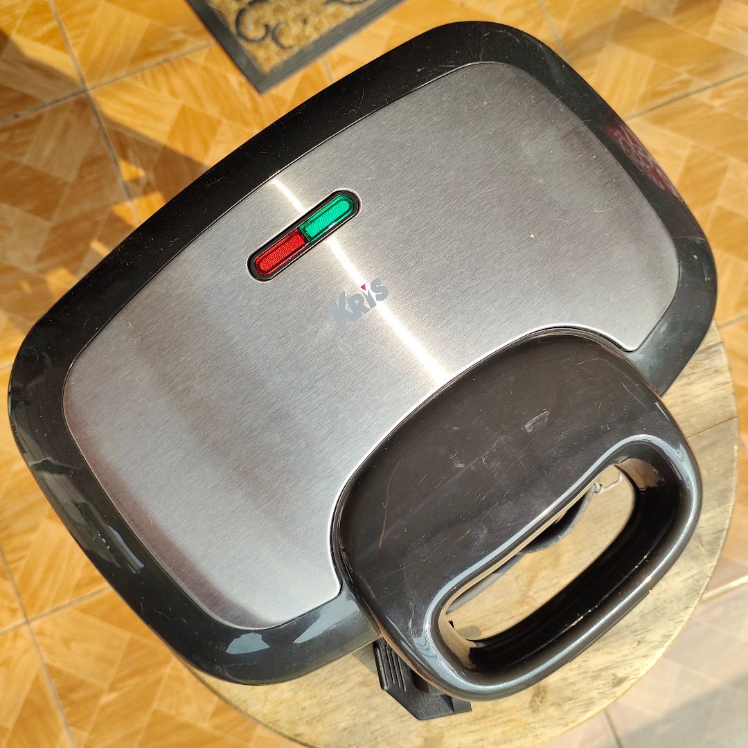 Kris Toaster Sandwich 2-Slice / Pemanggan Roti 700 Watt - Hitam ...