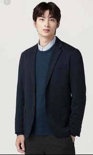 Lativ 舒適西裝外套 黑色 XL