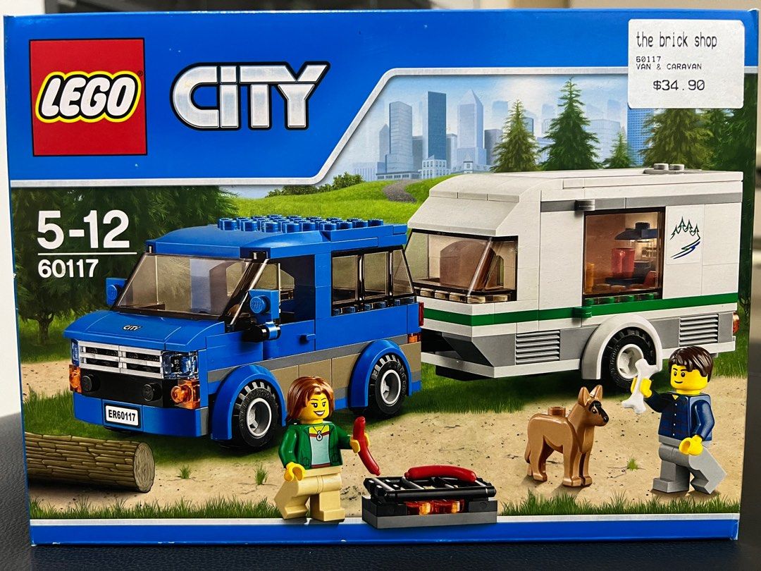 Lego caravan and car clearance