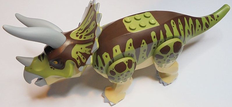 Lego jurassic world triceratops rampage dinosaur toy 75937 best sale