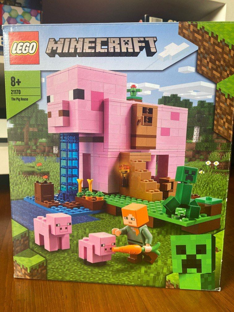 Lego Minecraft The Pig House Hobbies Toys Toys Games on