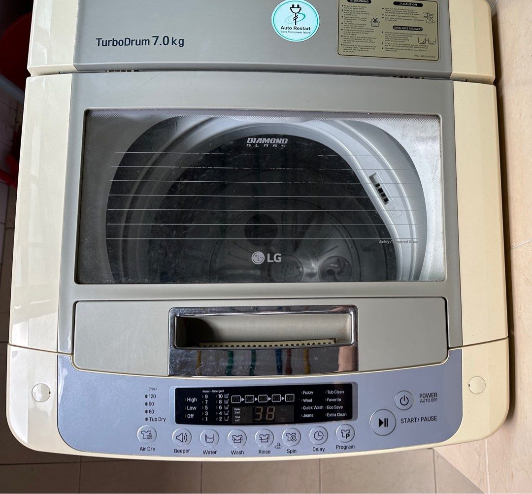 LG TurboDrum 7.0 kg, TV & Home Appliances, Washing Machines and Dryers