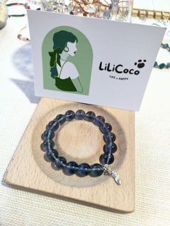 【LiLicoco手作】藍螢石 手鍊 手環 水晶手環 水晶手鍊 飾品 客製手環 客製手鍊 生命靈數 客製 訂做手環 訂做手鍊 訂製 生命靈數