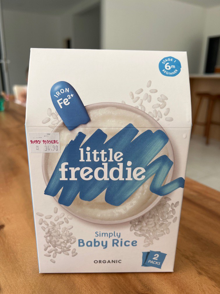 Little freddie discount simply baby rice