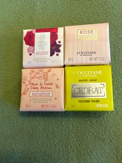 L'Occitane Loccitane En Provence Perfumed Soap 香皂 50g 貨裝 1個 (Rose / Arlesienne / Cherry / Cedrat) Blossom / 64198418436483110