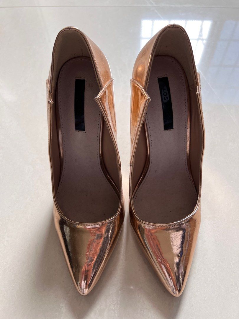 Lost ink gold heels hotsell