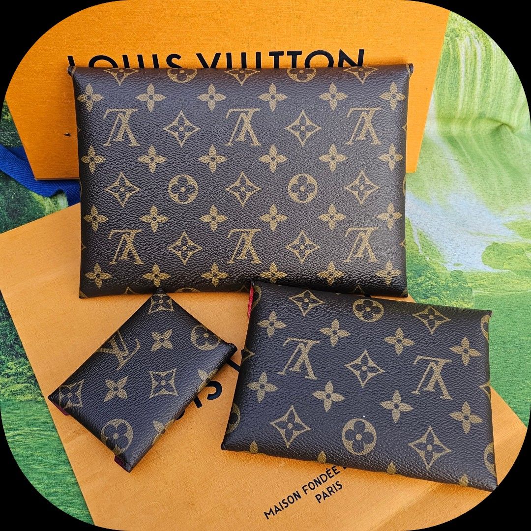 🛑Louis Vuitton Kirigami 3n1 Microchipped Monogram Canvas Pochette