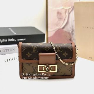 PRE-ORDER: Louis Vuitton Since 1854 print Dauphine Chain Wallet WOC,  Luxury, Bags & Wallets on Carousell