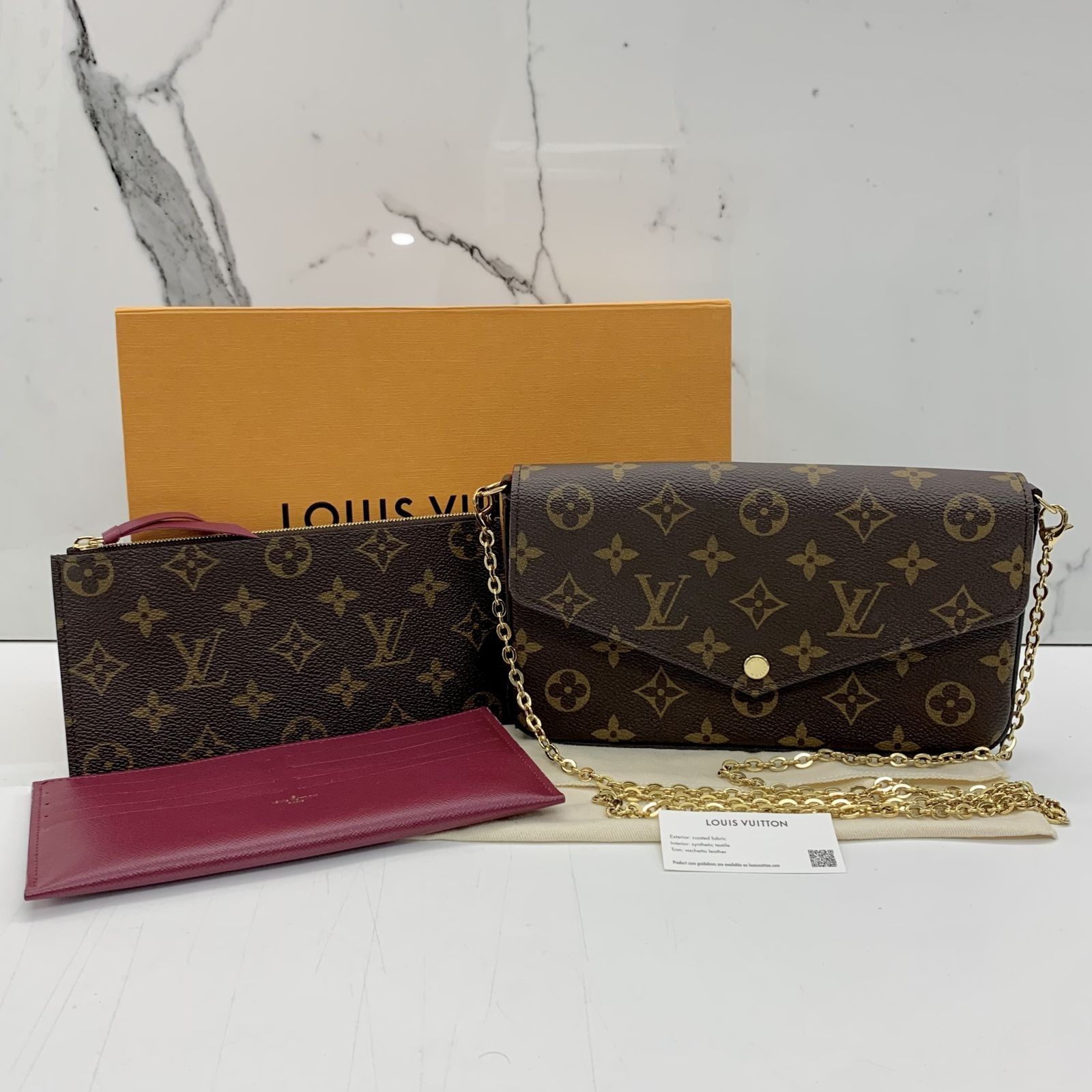 Louis Vuitton M61276 Chain Shoulder wallet Bags 👜