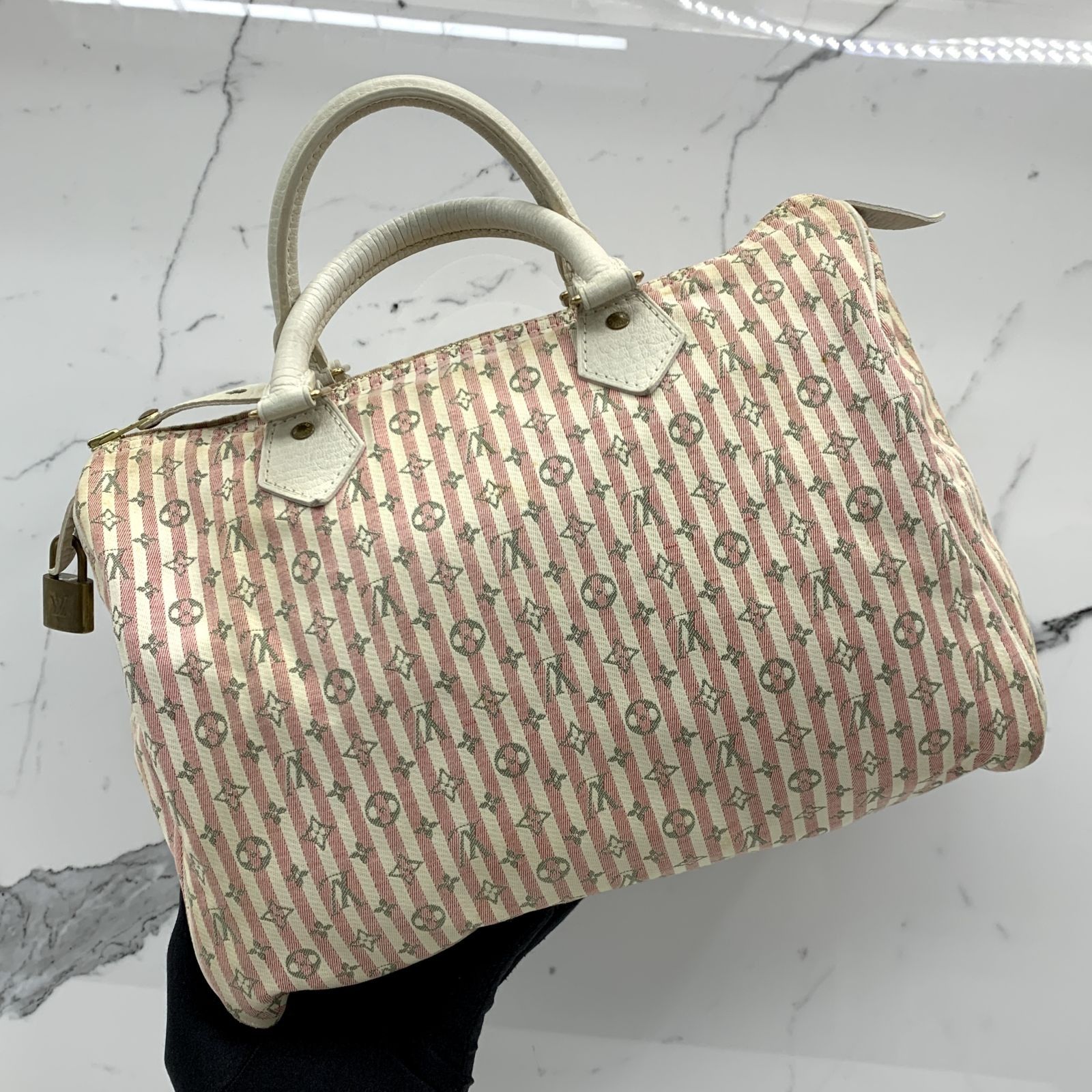 Louis Vuitton M95501 Monogram Mini-Lin Hand Bag Croisette
