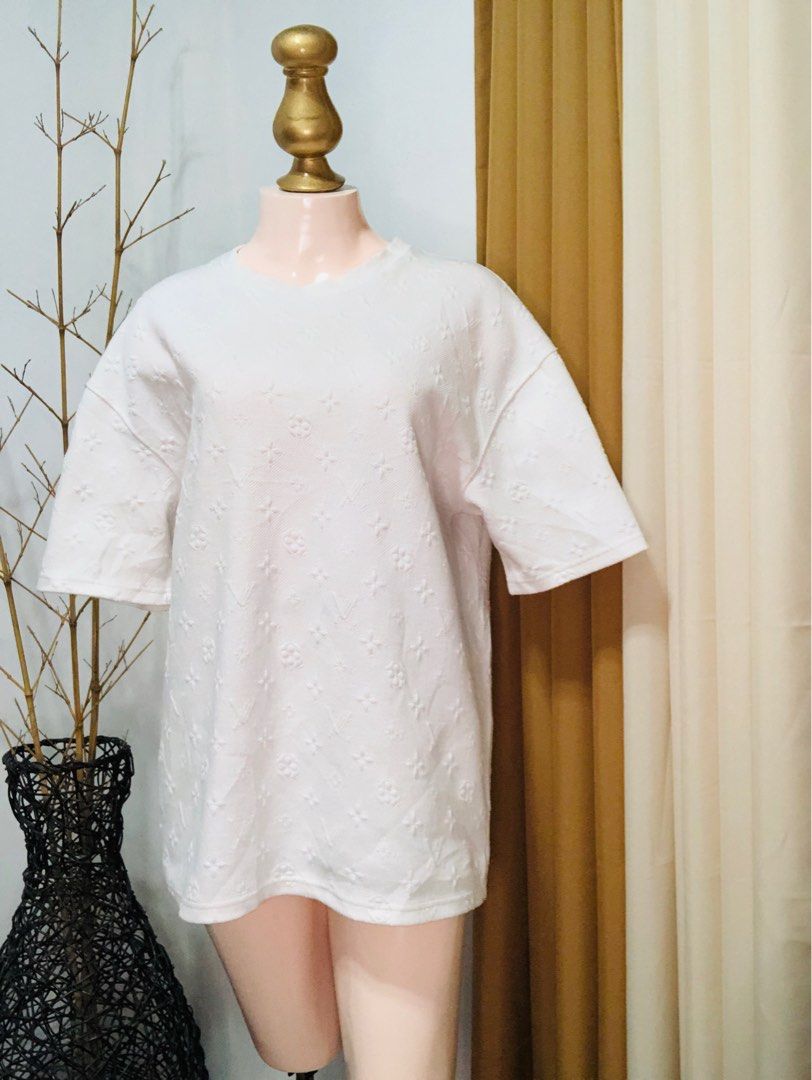 LV 3D Monogram Towel Shirt, Women's Fashion, Tops, Shirts on Carousell