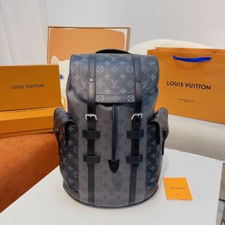 LOUIS VUITTON LV CHRISTOPHER SLIM BACKPACK M58644, Luxury, Bags