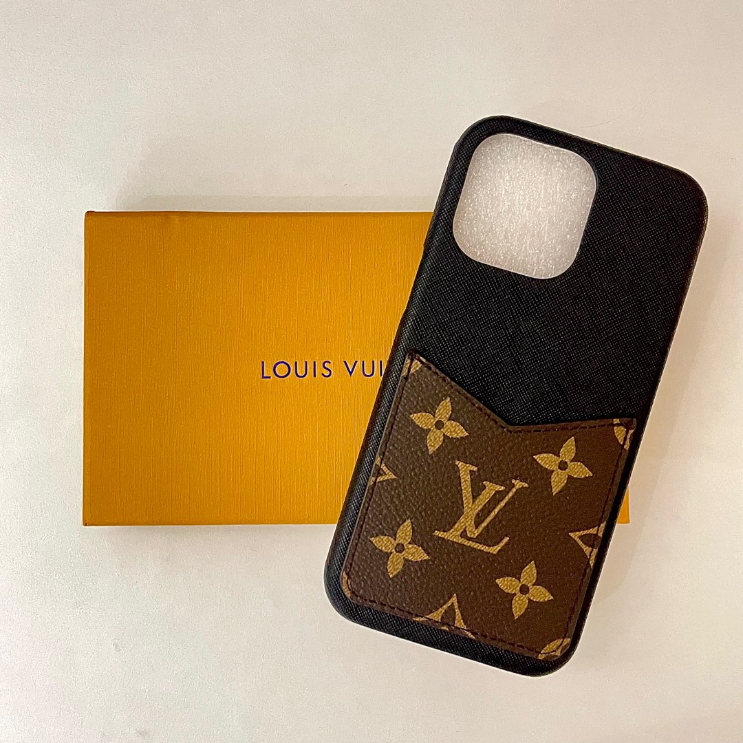 iPhone XR LV Leather Case Black (Out of stocks), Mobile Phones & Gadgets,  Mobile & Gadget Accessories, Cases & Sleeves on Carousell