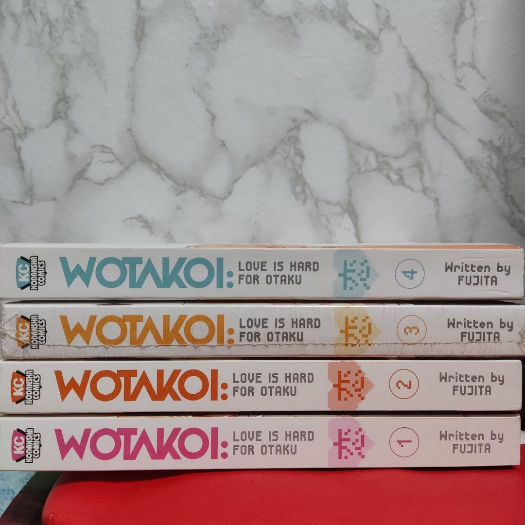 Manga Wotakoi (Volumes 14), Hobbies & Toys, Books & Magazines, Comics